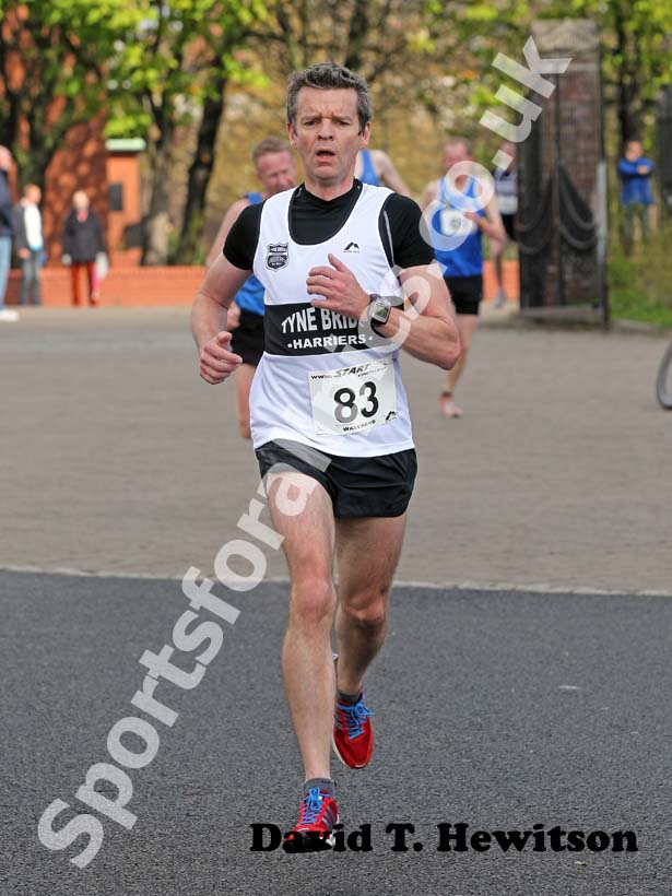 No 83, Terry O'Gara Memorial 5k, Road Race organised by Wallsend Harriers and AC race.